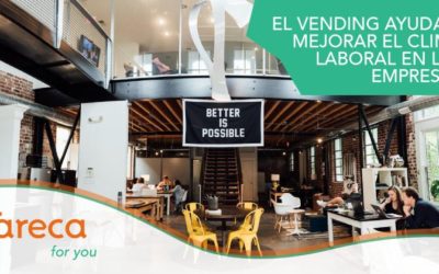El vending ayuda a mejorar el clima laboral en las empresas