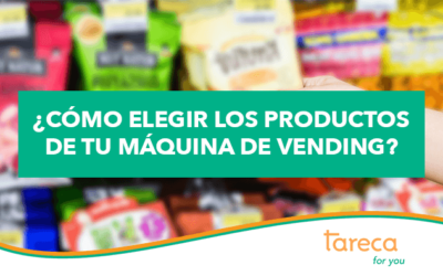 ¿Cómo elegir los productos de tu máquina de vending?