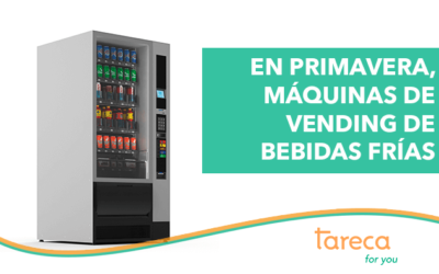 En primavera, apuesta por las máquinas vending de bebidas frías