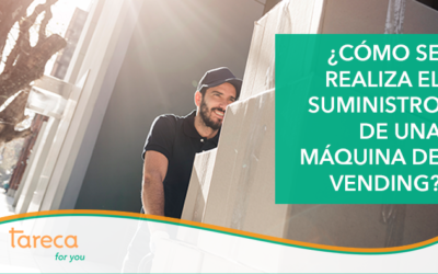 ¿Cómo se realiza el suministro de una máquina de vending?