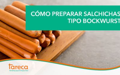 Cómo preparar salchichas tipo bockwurst