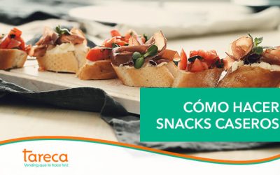 Cómo hacer snacks caseros