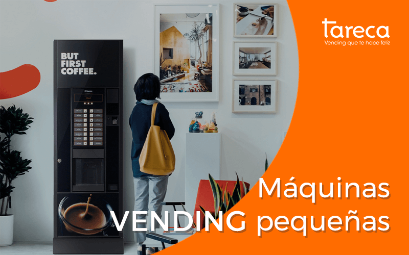 Máquinas de vending pequeñas, pero con grandes prestaciones