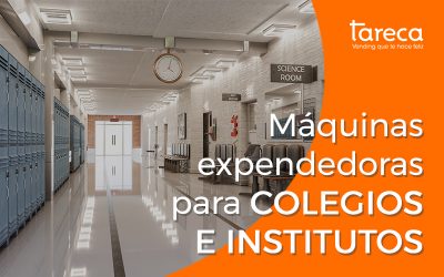 Máquinas expendedoras para colegios e institutos