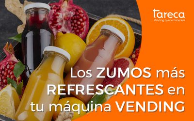 Los zumos más refrescantes en tu máquina vending