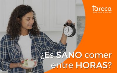 ¿Es sano comer entre horas?