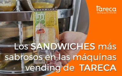 Los sandwiches más sabrosos en las máquinas vending de Tareca